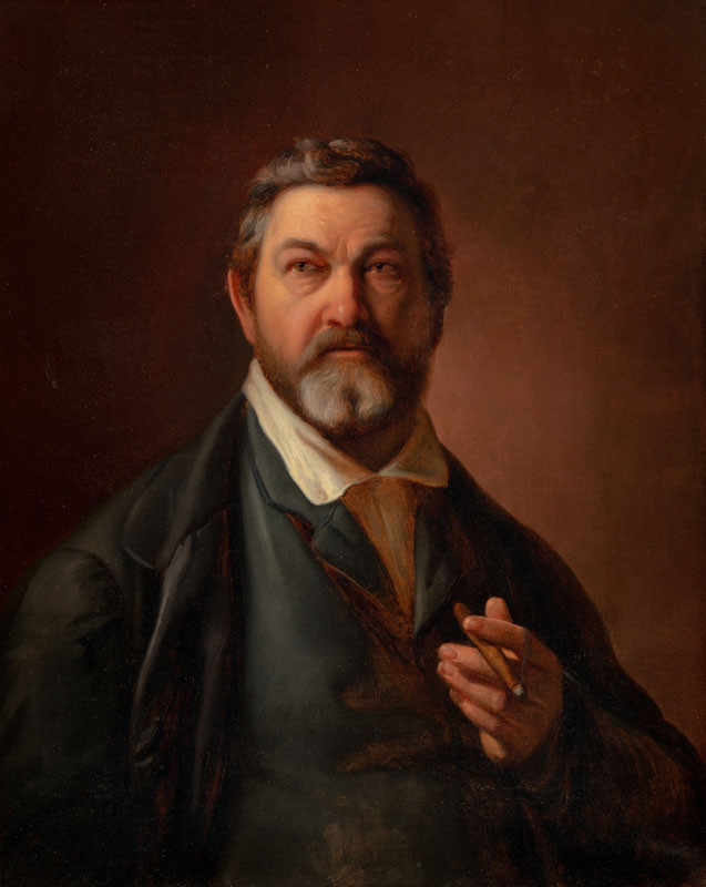 Jaroslav Čermák - Portrait of Josef Navrátil